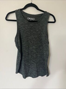 ❤️❤️❤️Mudd Gray Heathered Scoop Neck Tank Top